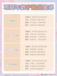 【姬存希】不同年龄，不同护肤的选择，你选对了吗？请爱惜自己！ - 龙岩28生活网 ly.28life.com