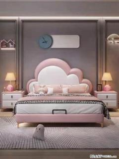 佛山大厂货，高质量仿真皮，实木床边，高密度海绵，带实木床板，全新包装，特价处理 - 龙岩28生活网 ly.28life.com